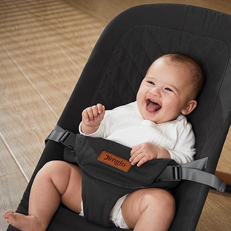Portable mesh baby bouncer